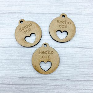 Pack de 3 tiradores Hecho con ♥