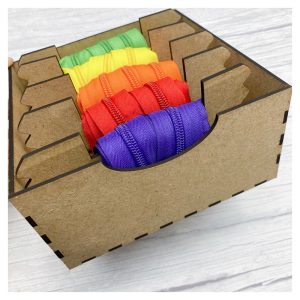 Caja Organizadora de Cremalleras