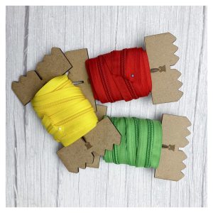 Bobinas para enrollar Cremalleras