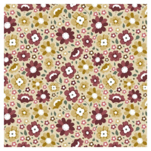 Tela Jardín Caramelo