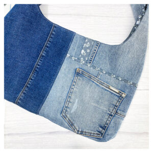 Tutorial Upcycling con vaqueros: crea tu Bolso Boho paso a paso